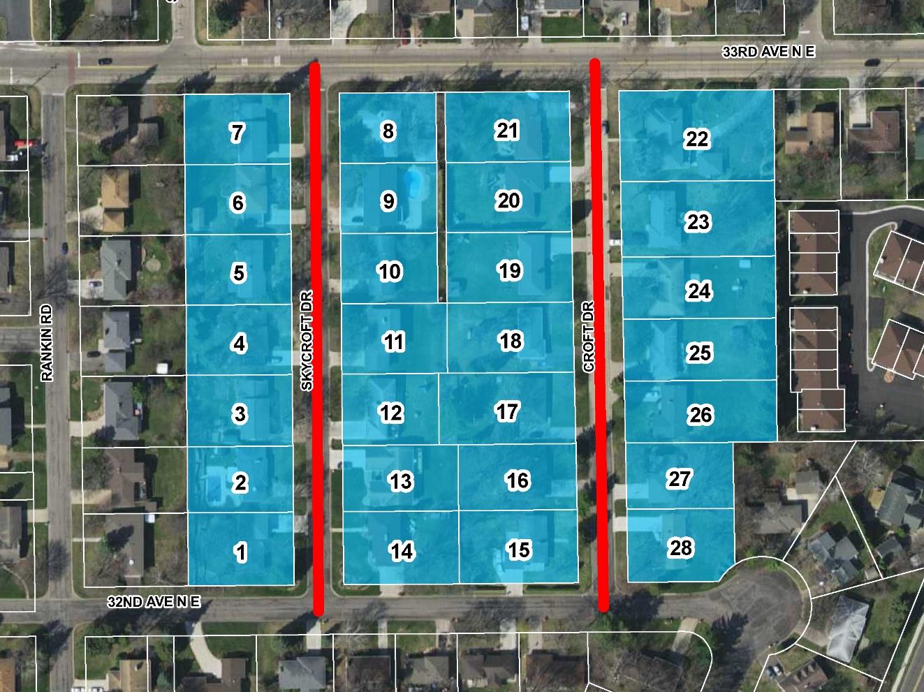 2021 street project map