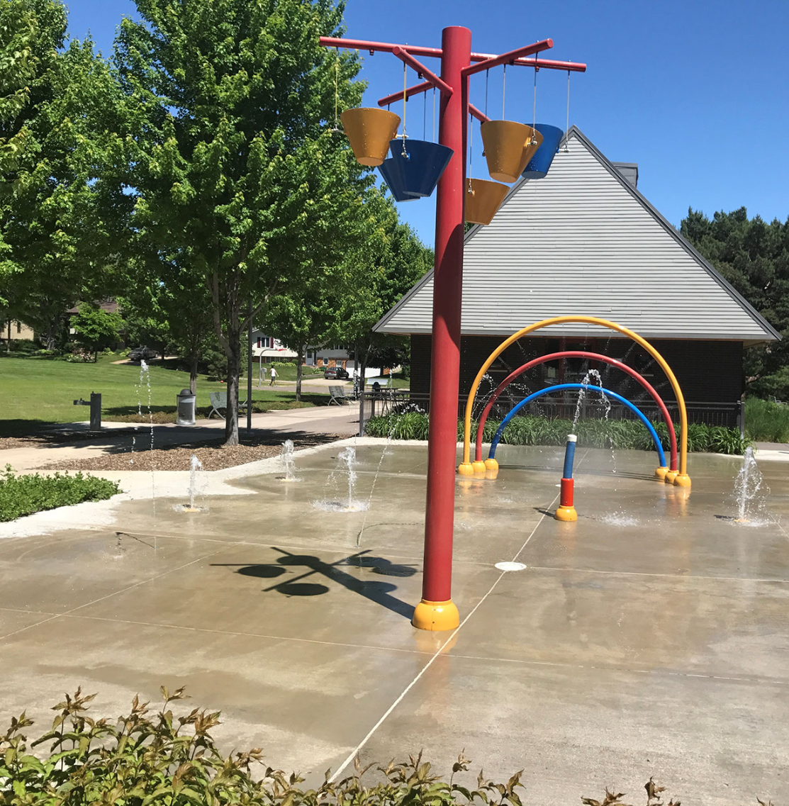 splash pads 