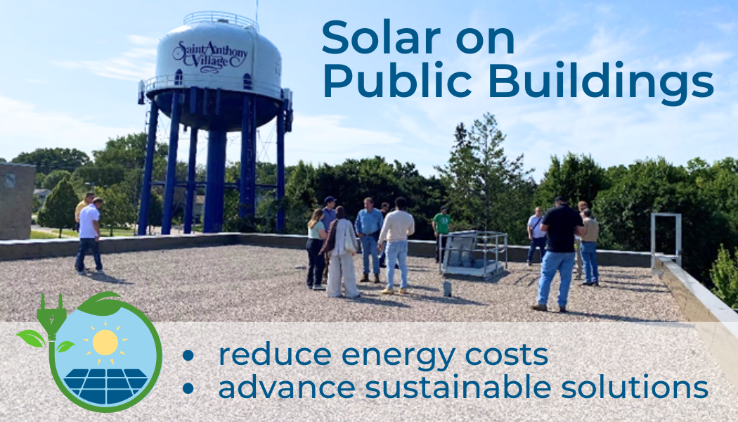 Solar on Saint Anthony Village Water Treatment Plant