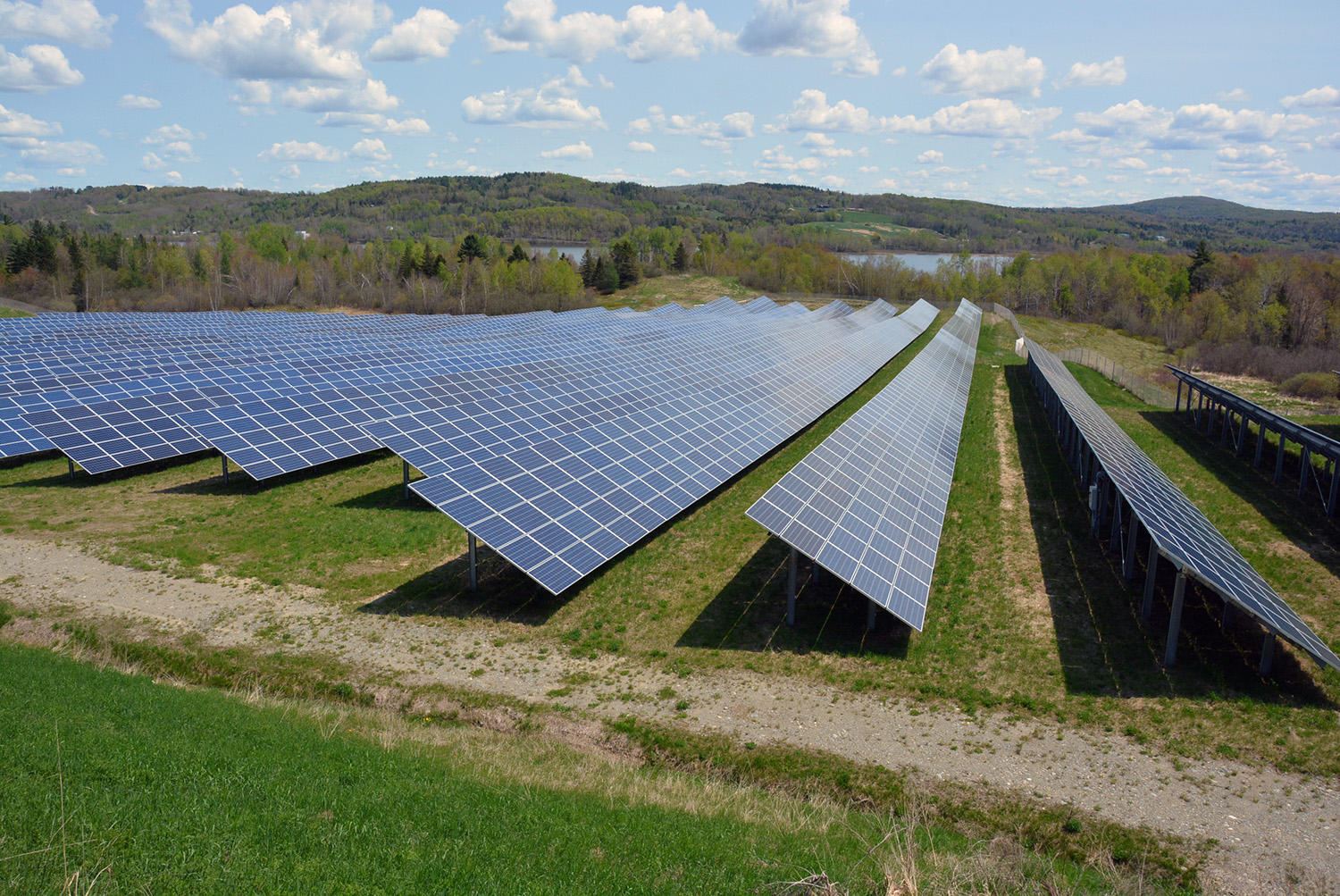 Community solar garden