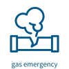 Gas Emergency Icon