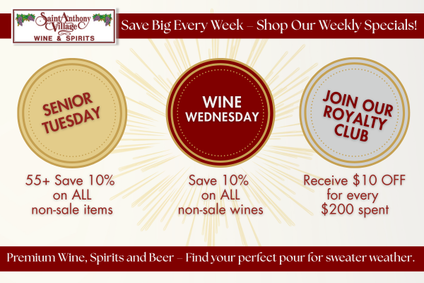 Web Fall Weekly Specials 2025