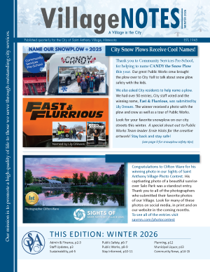 Winter VillageNotes 2026 web cover
